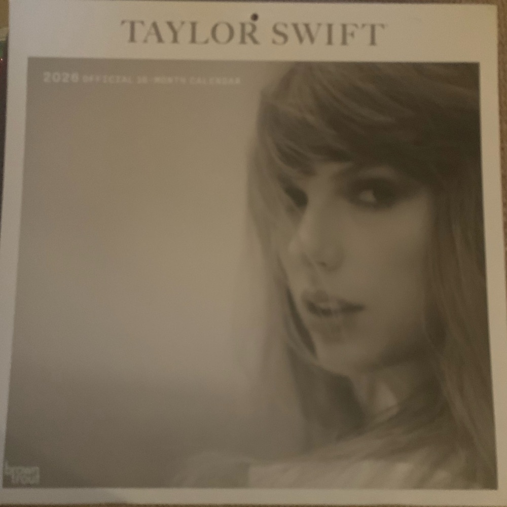Source Unknown Black and White Calendar